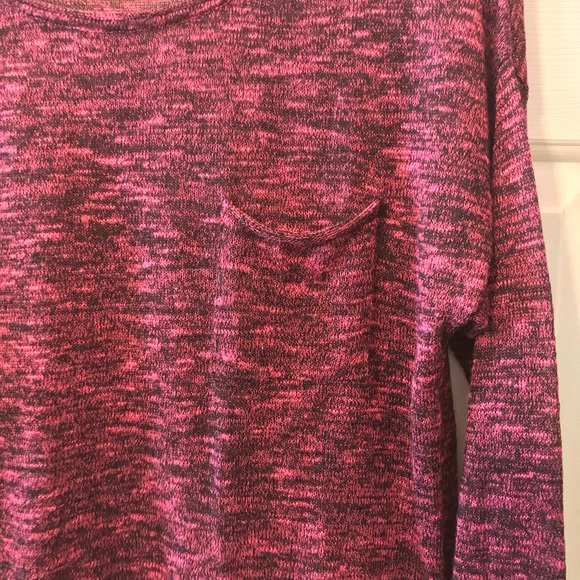 💘H&M DIVIDED Heathered Pink Sweater Top - Picture 4 of 6